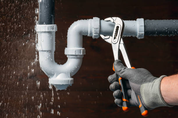 Professional Drain Cleaning technician working in Titusville, PA